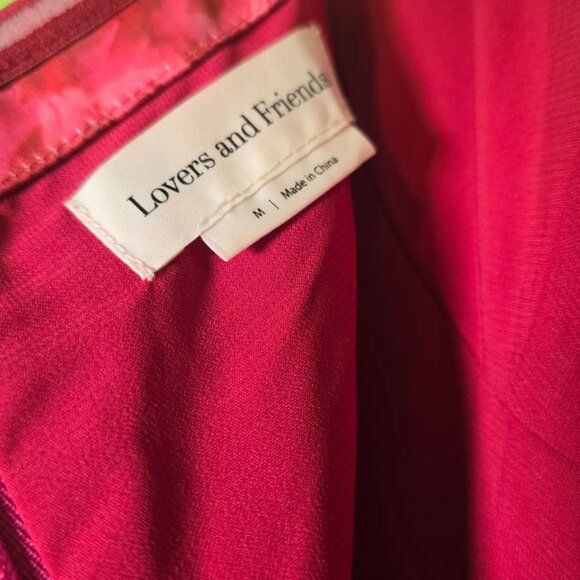 Lovers + Friends Mallory Gown – Monet Floral Print, Size M - Picture 6 of 9